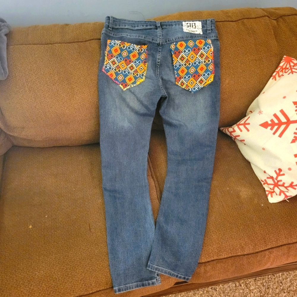 Refurbished jeans. Rb Recycled Blues, Slim fit, W30x L30 blue jeans